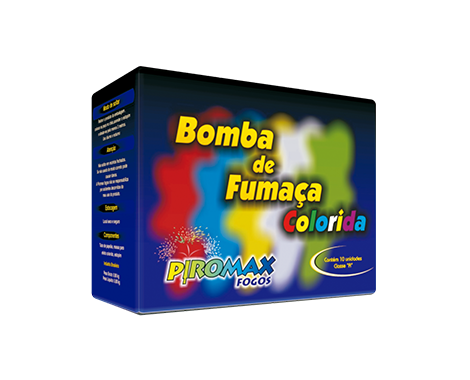 bomba de fumaca colorida